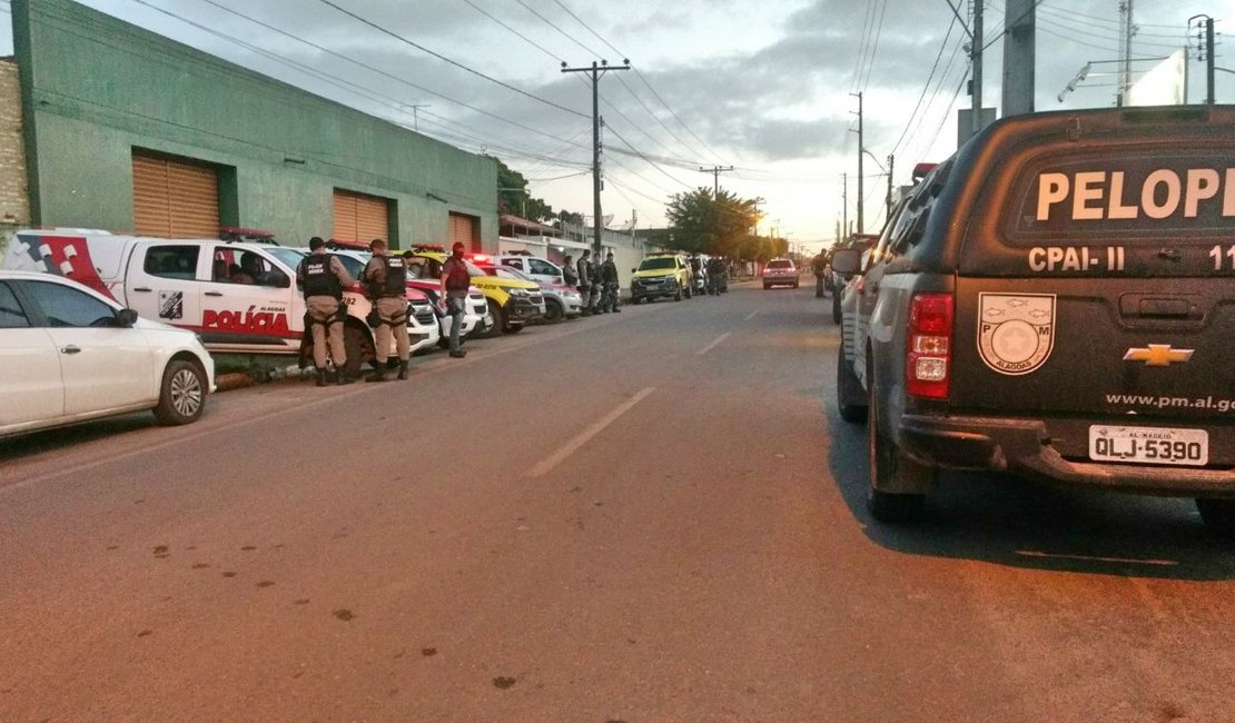 Traficante morre ao reagir a prisão durante megaoperação em Arapiraca