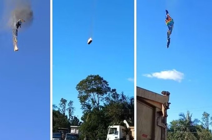 Polícia Civil começa reconstituição de acidente de balão que matou oito pessoas em SC