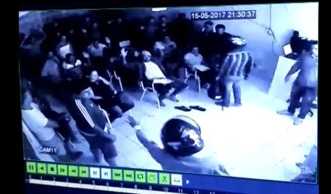 VÍDEO. Bandidos invadem autoescola e fazem arrastão, em Arapiraca