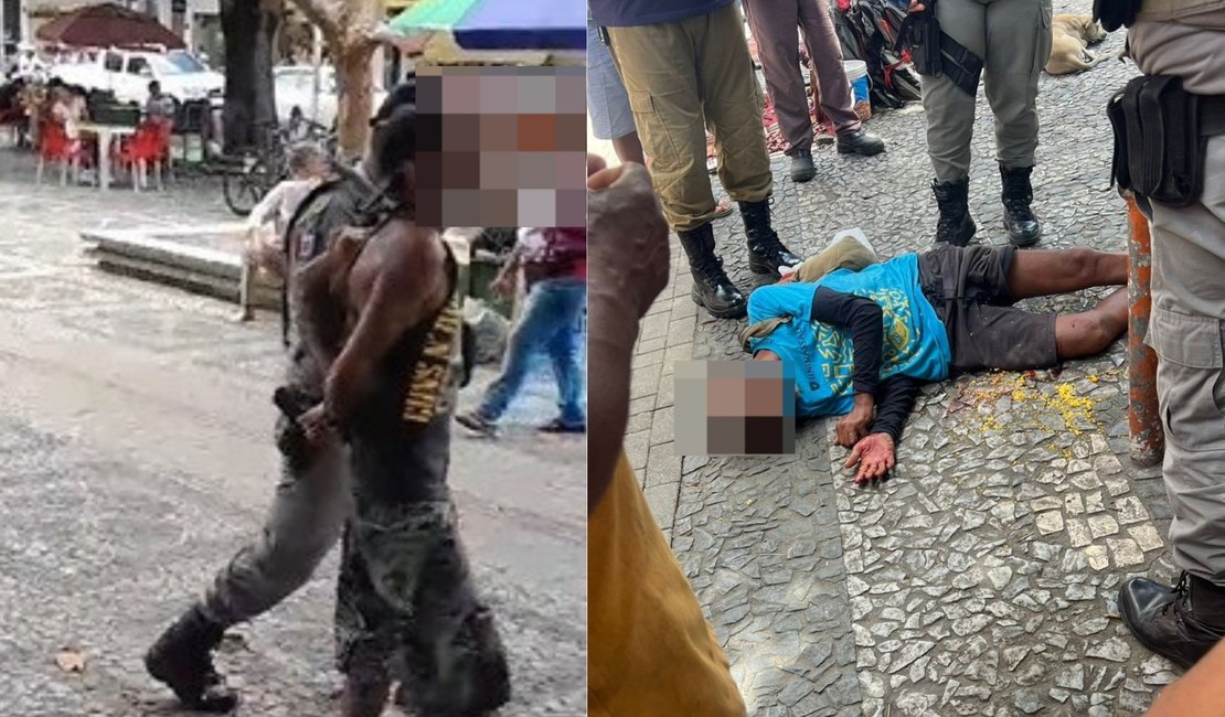 Homem é preso por tentativa de homicídio contra idoso no Centro de Arapiraca