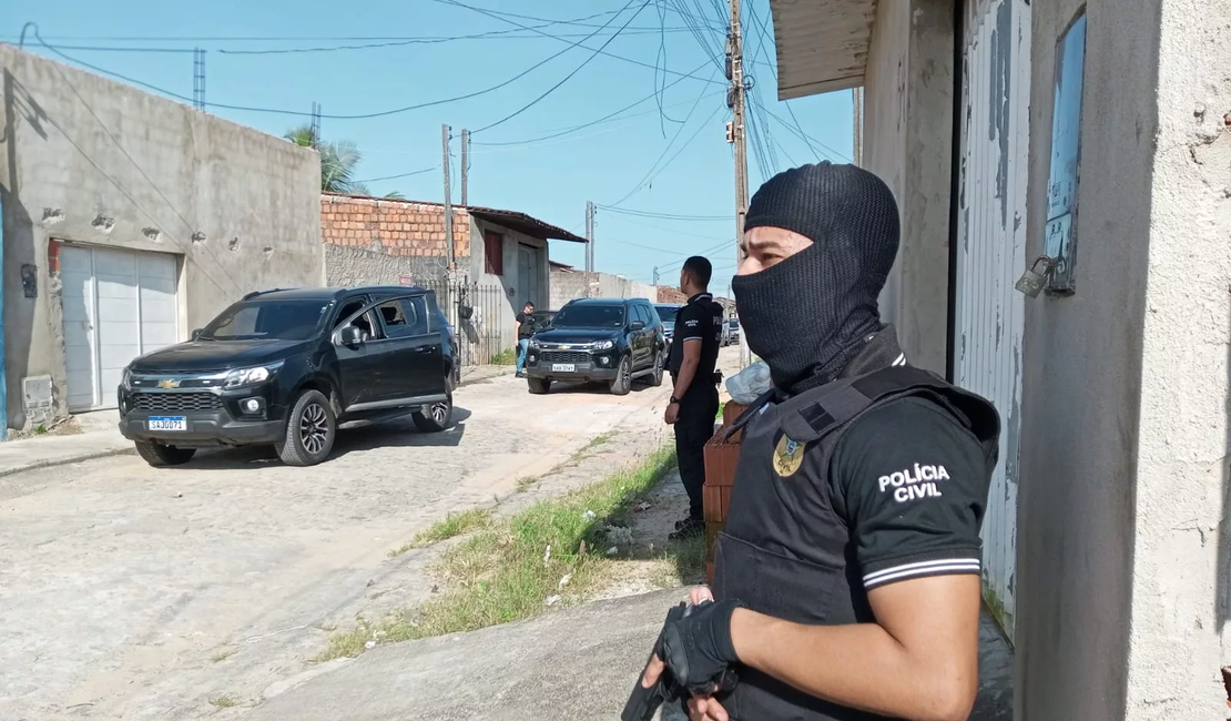 Operação Satus prende 13 acusados de crimes, em Alagoas