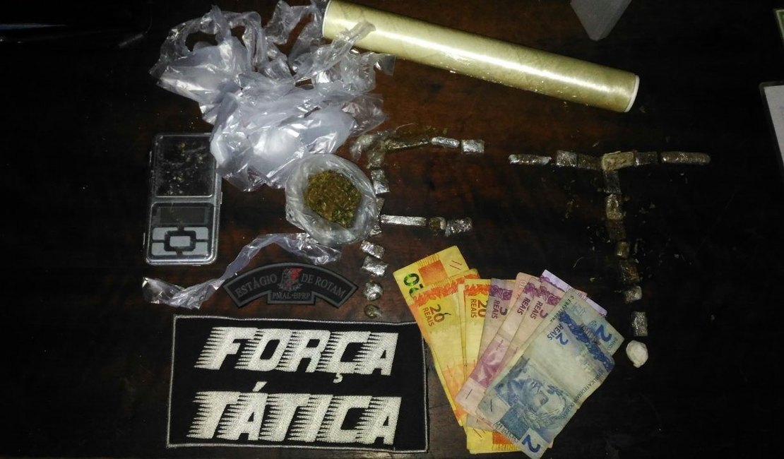 Suspeitos de tráfico de drogas são detidos em Craíbas