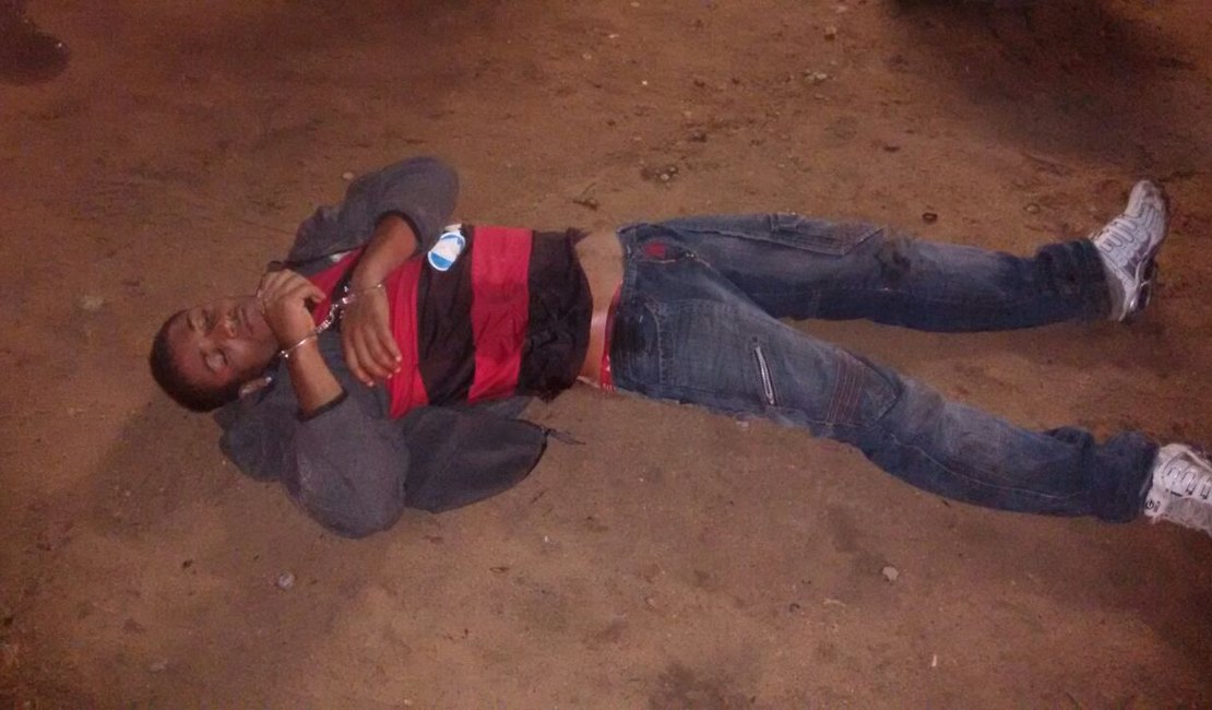 Criminosos trocam tiros com a PM em Arapiraca