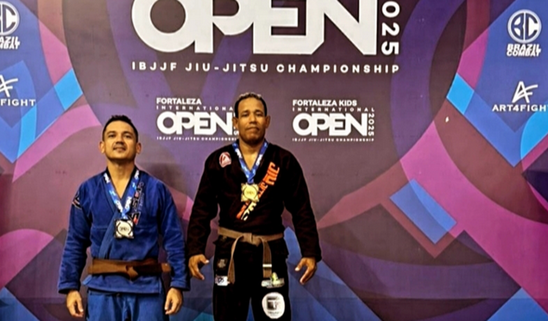 Alexandre Negão chega ao lugar mais alto do pódio no Fortaleza International Open