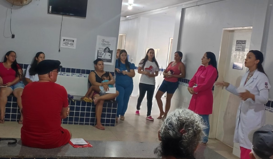 Secretaria de Saúde de Penedo orienta usuários do PSF sobre prevenção à hipertensão