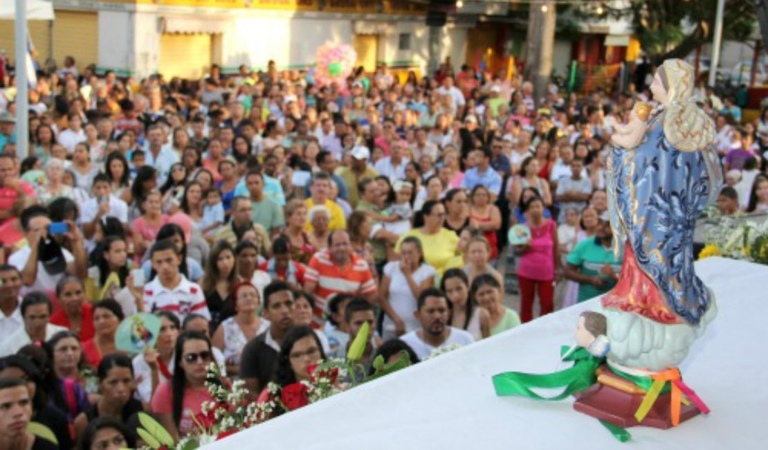 Programação da Festa da Padroeira de Arapiraca começa neste domingo (22)