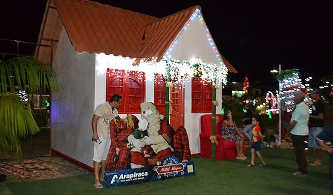 Decoração natalina de Arapiraca recebe muitos elogios da população