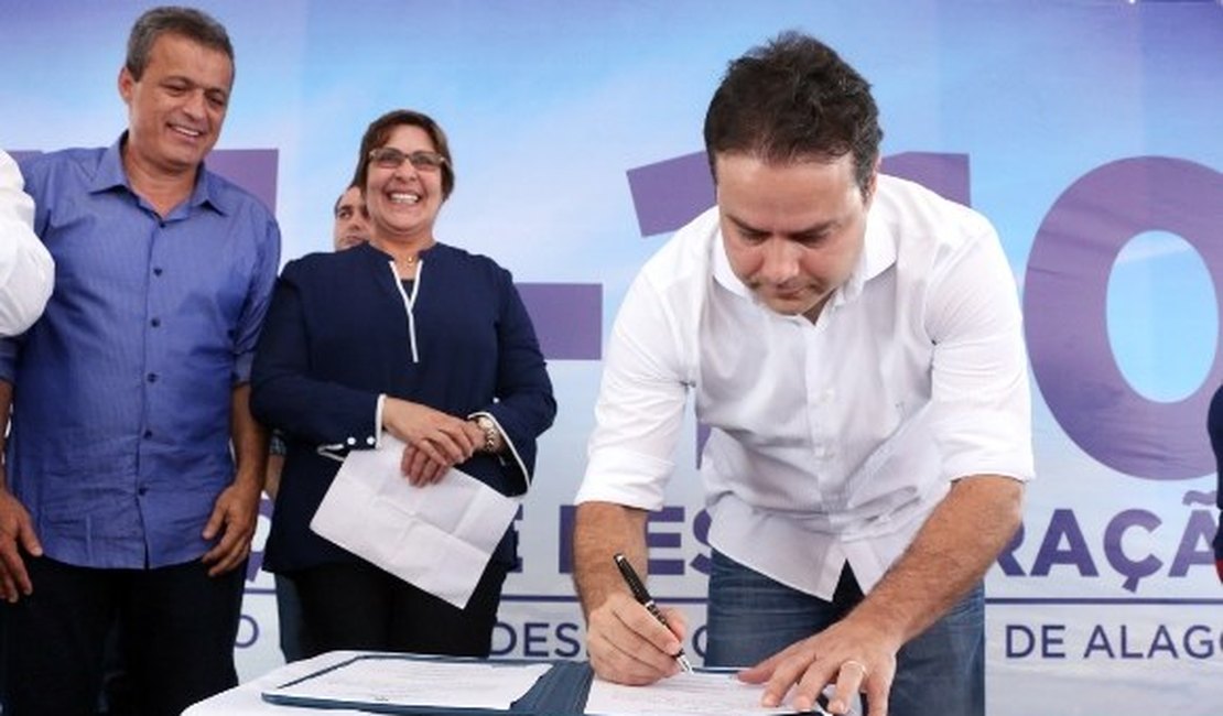 Governador assina ordem de serviço para duplicação da AL-110