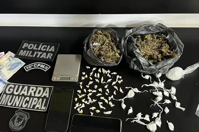 Adolescente é apreendido com drogas e dinheiro em ação policial, em Teotônio Vilela
