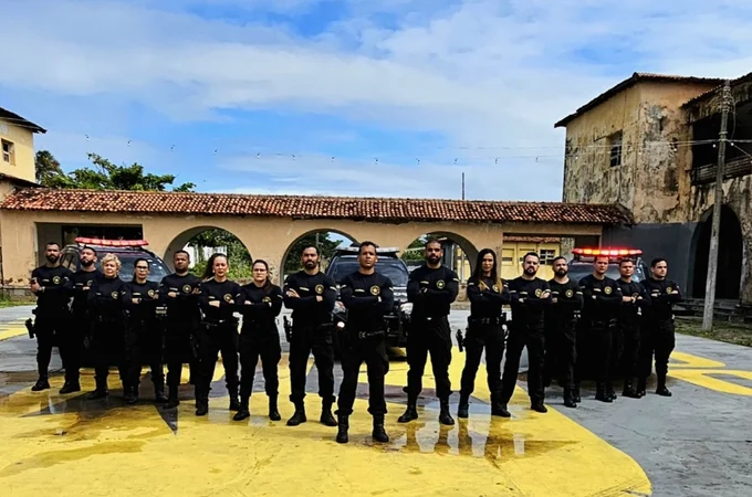 Agentes da Oplit participam de treinamento para aprimorar abordagens e incursões