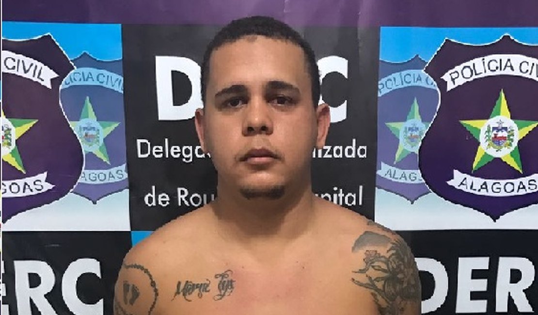 Polícia Civil prende jovem por roubo majorado em Maceió