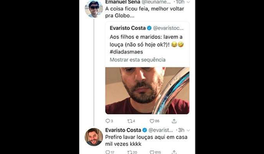 ‘Prefiro lavar louças’, dispara Evaristo Costa sobre ter que voltar à Globo