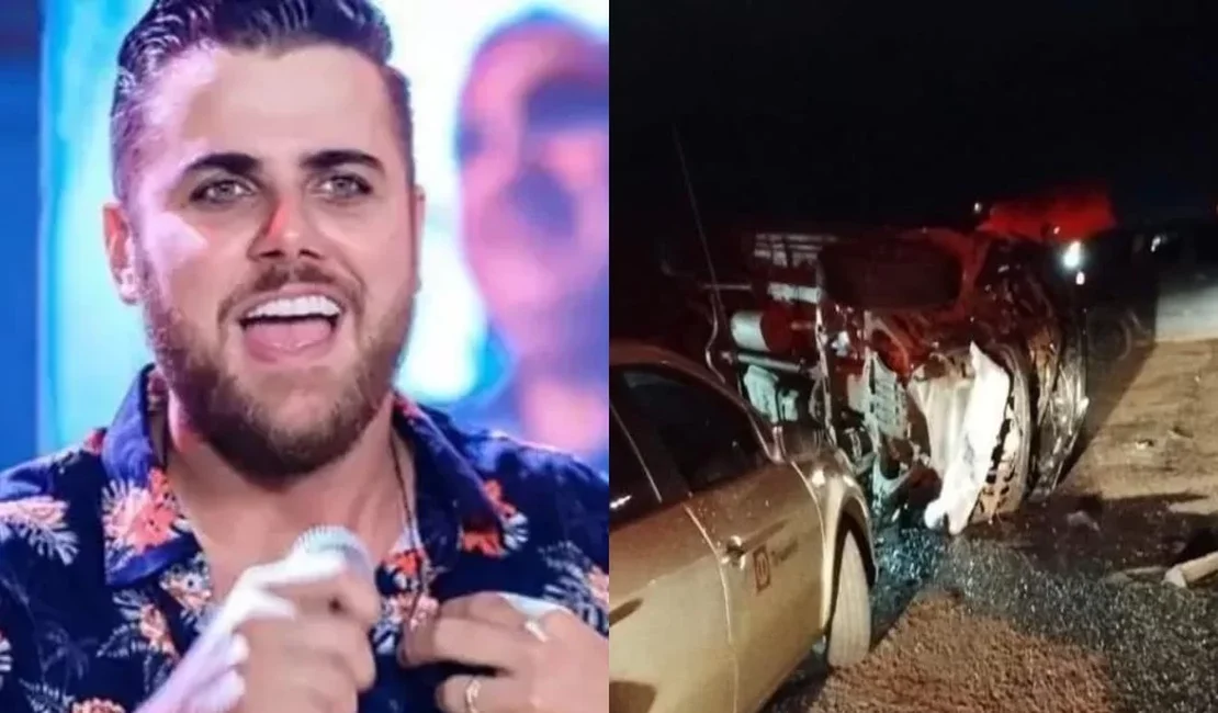 Carro do cantor Zé Neto invadiu contramão da pista, diz PRF