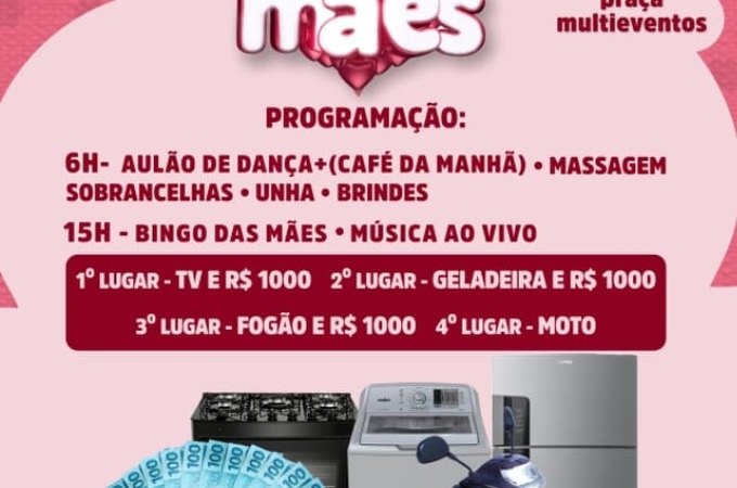 Prefeitura de Junqueiro promove grande celebração do Dia das Mães com serviços, prêmios e muita emoção