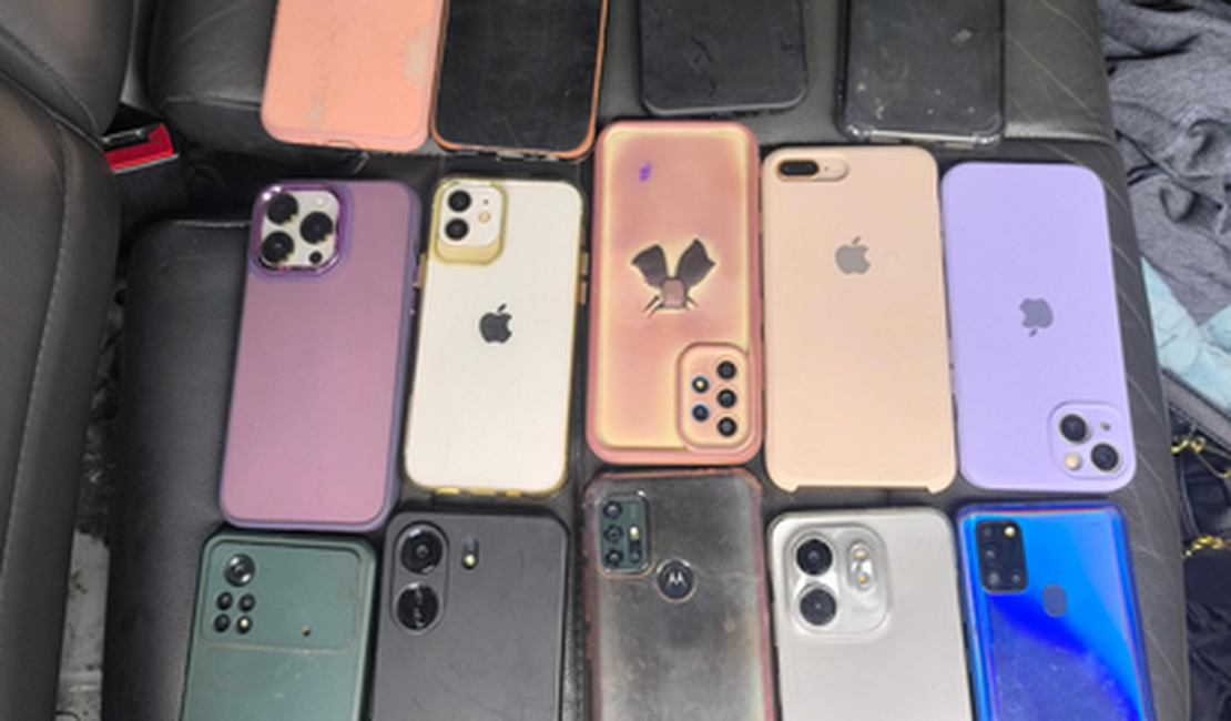 Em Maceió, Polícia Civil prende homem com 14 celulares furtados no São João de Caruaru