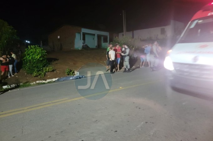 Motociclista morre em colisão frontal com carro na zona rural de Feira Grande