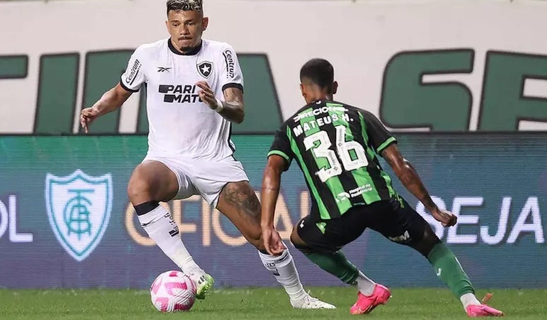Botafogo vence América-MG e amplia vantagem na liderança do Brasileirão