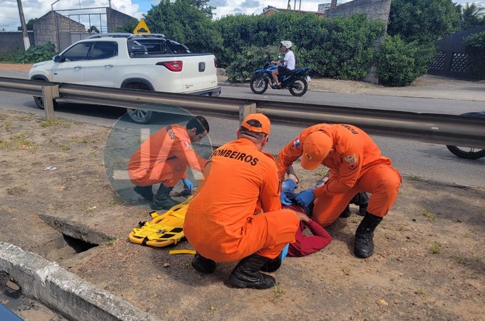 Entregador fica ferido após colisão na AL-220, em Arapiraca