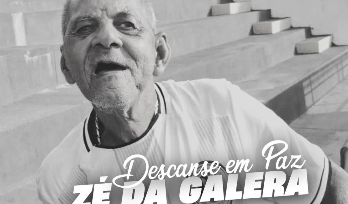Torcedor símbolo do ASA, Zé da Galera morre em Arapiraca: 'Parte da história do alvinegro'