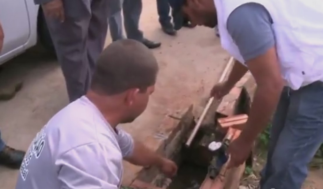 MP e Casal flagram furto de água em Major Izidoro