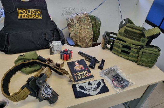 PF deflagra operação “Nuremberg” contra apologia ao nazismo, em Alagoas