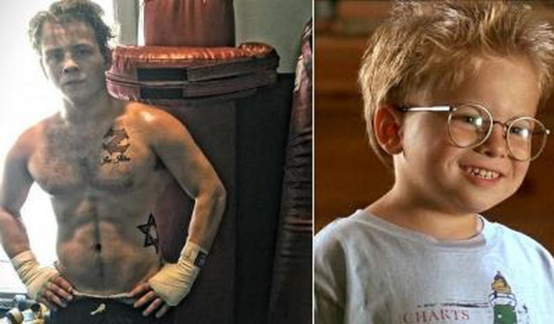 Protagonista de 'O Pequeno Stuart Little' exibe músculos na web