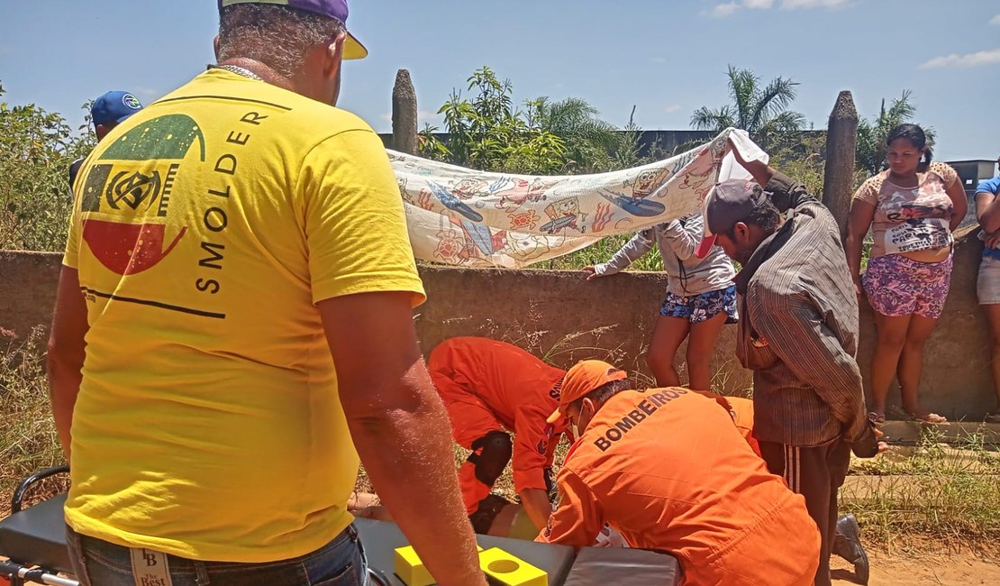Acidente de moto deixa homem e mulher gravemente feridos em Craíbas