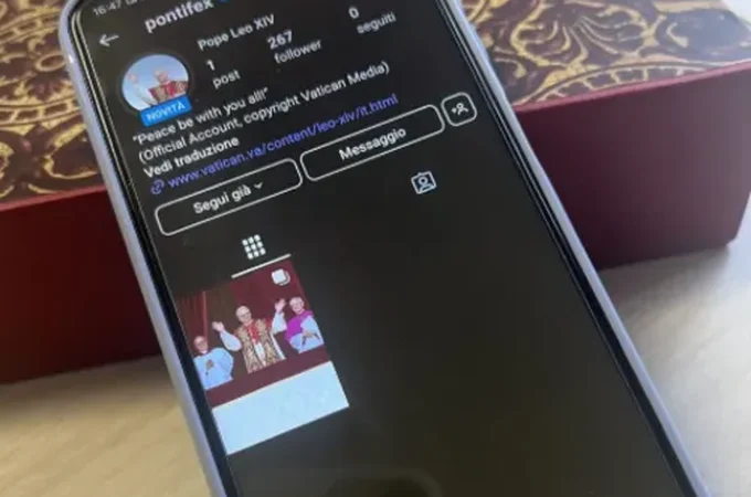 Papa Leão XIV cria perfil no Instagram; 'segue aí', diz Vaticano