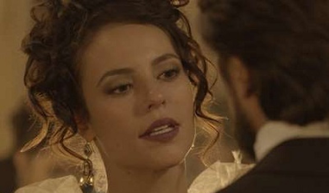 'Além do Tempo': Felipe flagra Melissa procurando o diário de Berenice