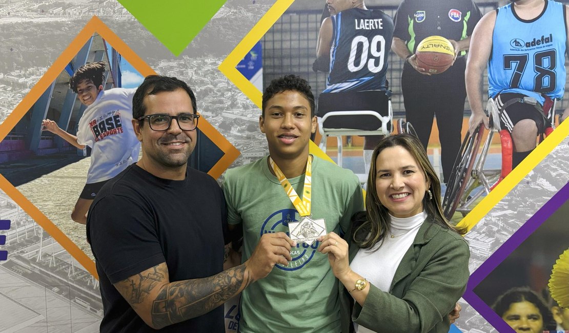 Com apoio da Selaj, atleta conquista prata no Brasileiro Sub-15 e vaga no Bolsa Atleta Nacional