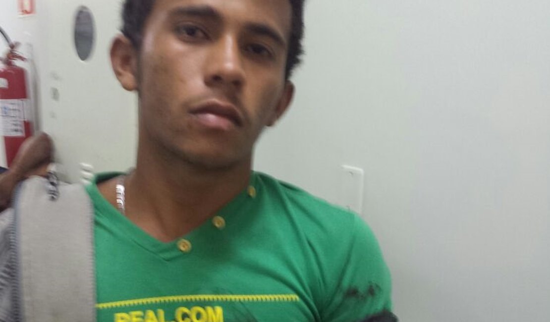 Jovem é atingido por disparo de arma de fogo ao sair de clube em Arapiraca