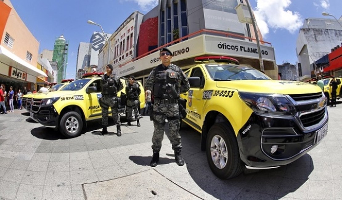 Estado lança Força Tarefa e reforça policiamento em Alagoas