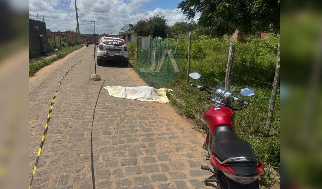 Motociclista é executado a tiros no Agreste alagoano