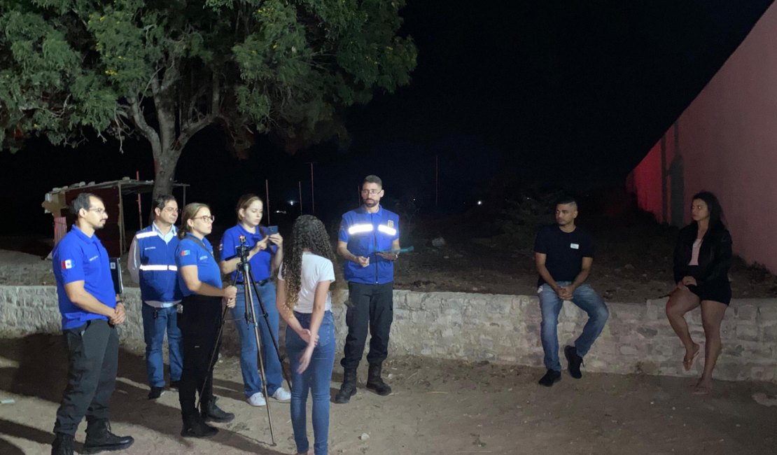 Instituto de Criminalística de Arapiraca conclui reprodução simulada para esclarecer morte de adolescente em Maravilha