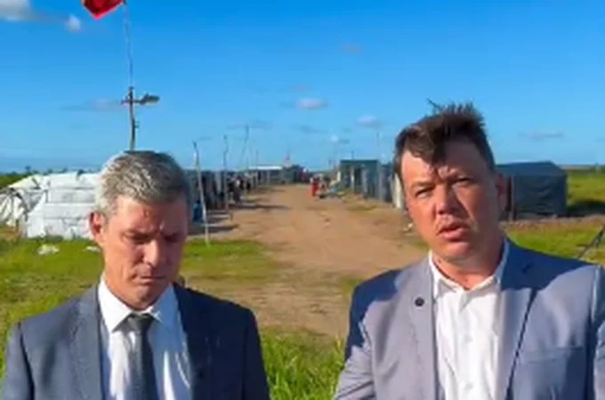 Energia é cortada em acampamento do MST na Fazenda Laranjal, em São Sebastião