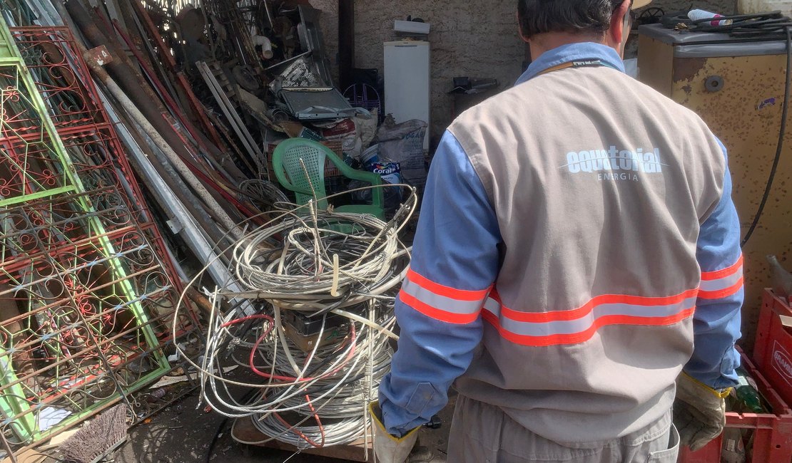 Operação Eletroalvo apreende mais de 45 kg de material elétrico de origem suspeita no Agreste alagoano