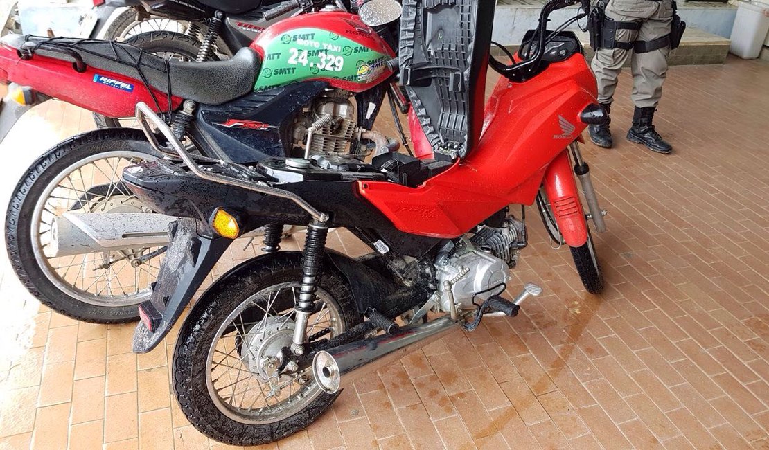 PM apreende menor com moto furtada em Arapiraca