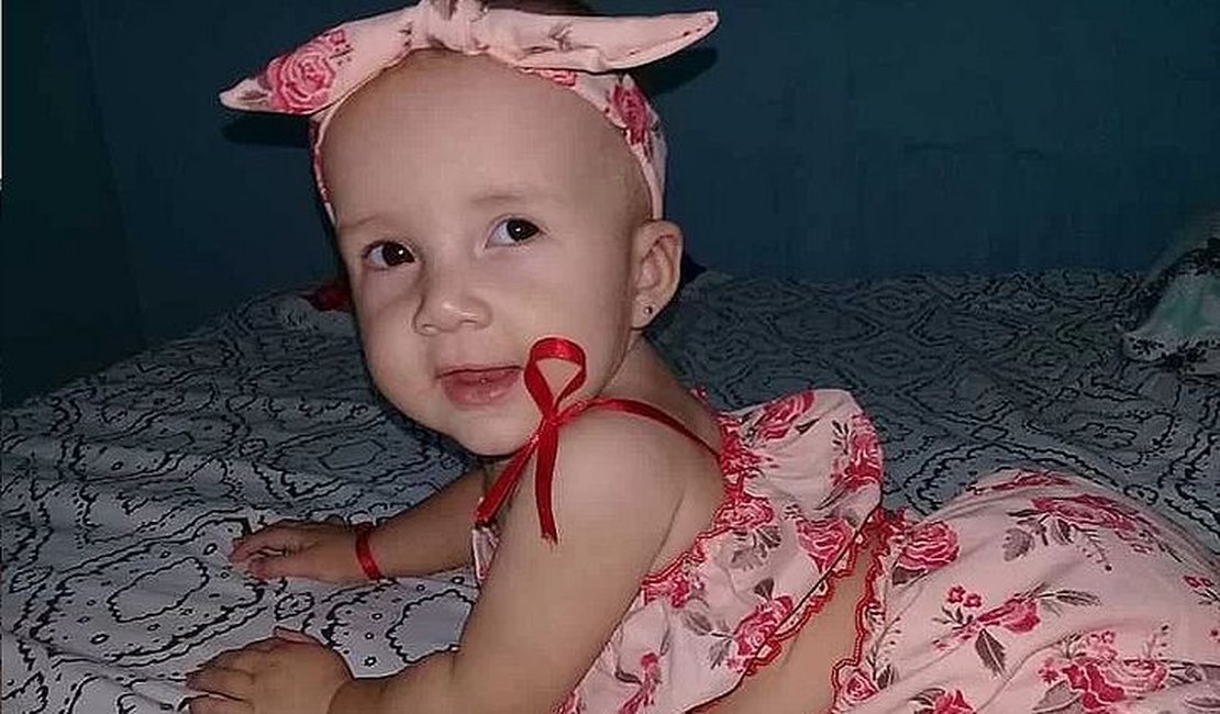 Em Alagoas: bebê de 1 ano precisa de ajuda para cirurgia de catarata