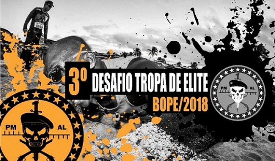 Inscrições para o 3º Desafio Tropa de Elite começam na noite desta quarta (16)