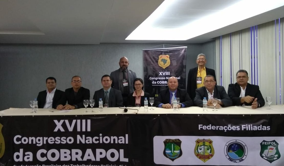 Sindpol participa do XVIII Congresso Nacional da Cobrapol e elege nova diretoria