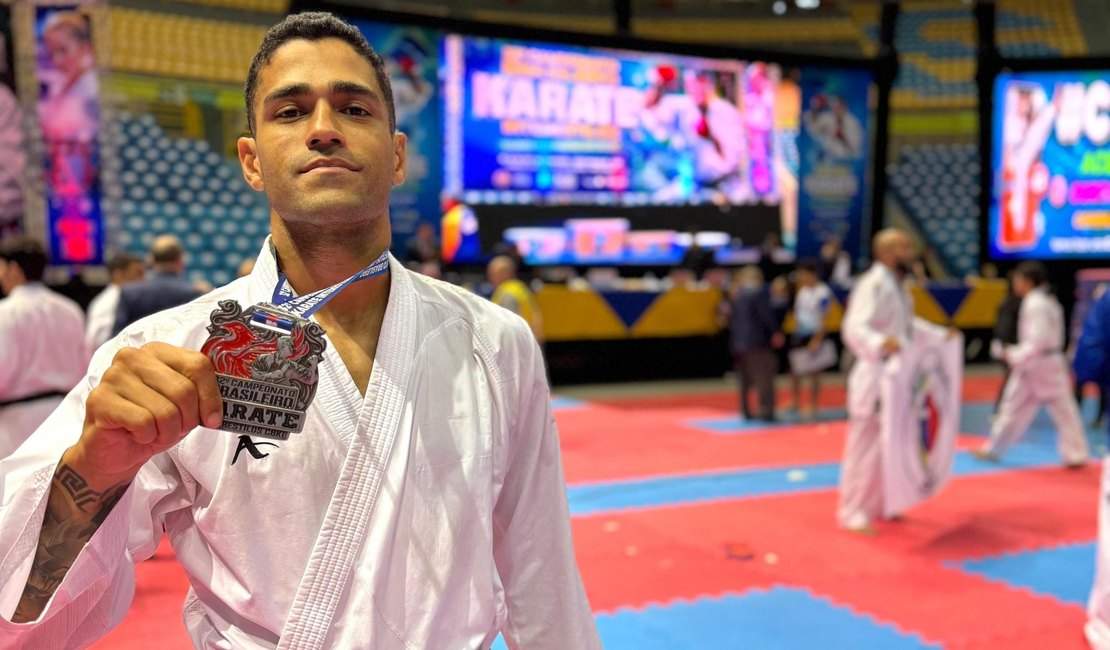 Sargento da Polícia Militar garante vaga no Mundial de Karatê, na Romênia
