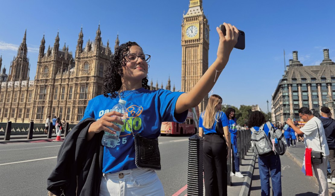 Do Big Ben a Buckingham: Estudantes alagoanos vivem sonho em city tour pelos ícones de Londres