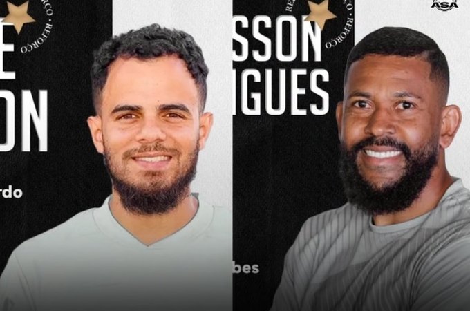 ASA anuncia contratações do goleiro Jerfesson e do lateral Filipe Ramon para reforçar elenco