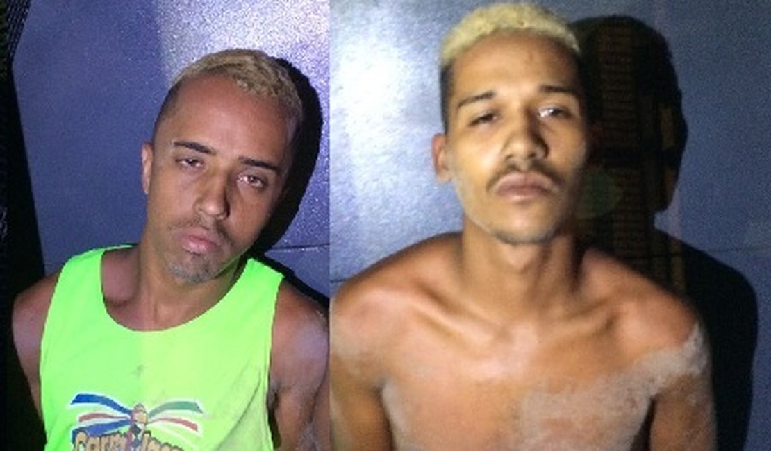 Oplit prende dupla por roubo na parte baixa da capital