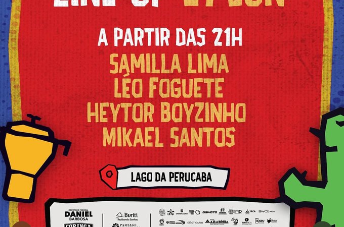Prefeitura de Arapiraca divulga ordem dos shows desta sexta (27) no Viva São João