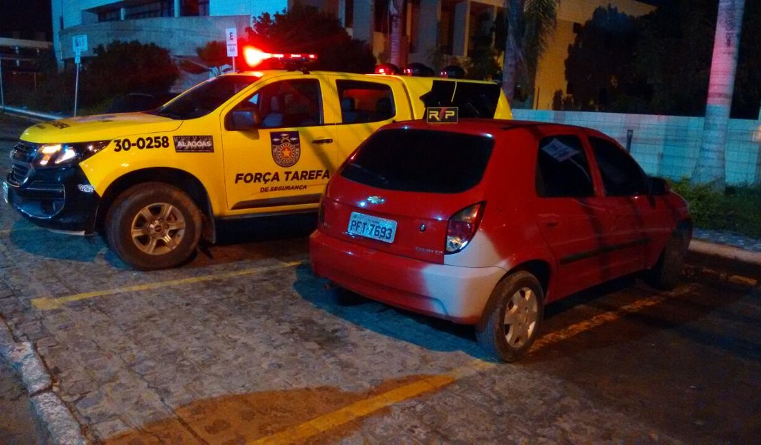Força Tarefa recupera veículo com queixa de roubo e placa clonada em Arapiraca