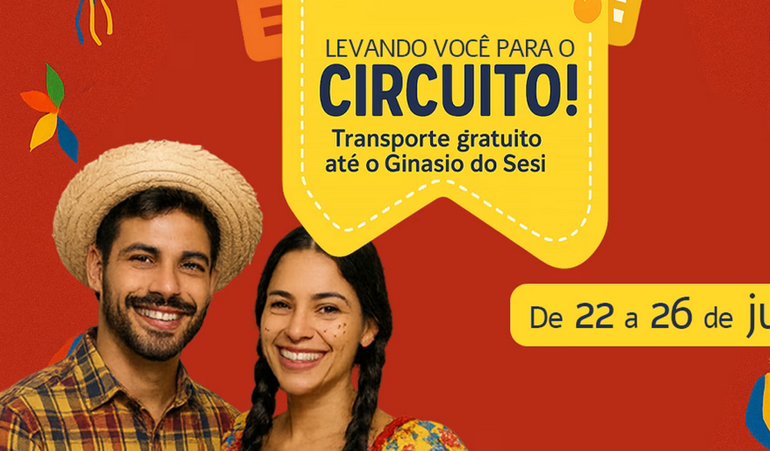 Prefeitura de Penedo oferece transporte gratuito para o Circuito Alagoano de Quadrilhas Juninas