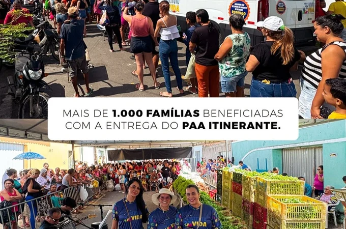 Instituto Pra Vida beneficia mil famílias com doação de alimentos em Arapiraca