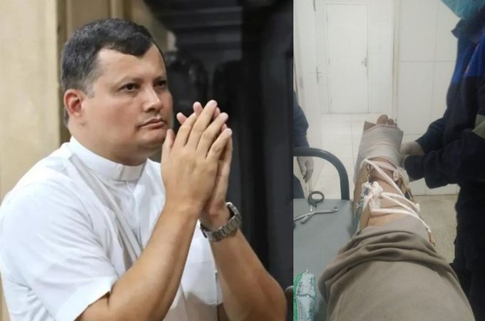 Padre José Adeilton, que estava desaparecido, é localizado e resgatado após acidente doméstico em Pilar