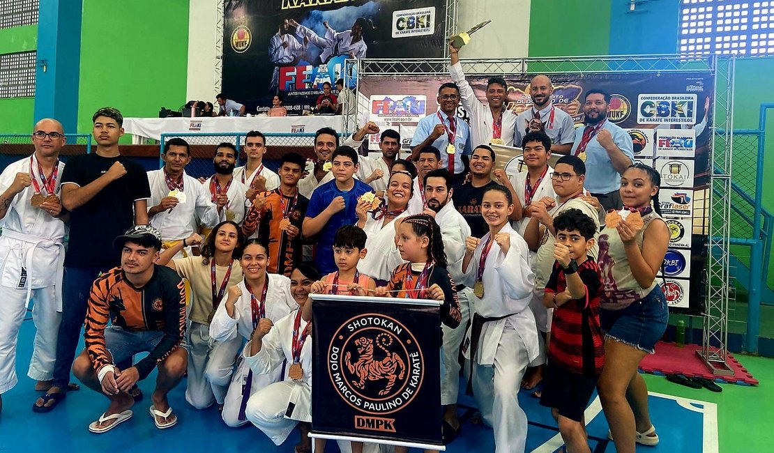 Arapiraca conquista o pentacampeonato no Campeonato Alagoano de Karatê